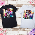 Women's Motivational Pink & Purple T-Shirt Printify