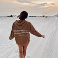Oversized Text Hoodie Carolinap007