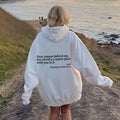 Oversized Text Hoodie Carolinap007