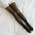 Fake Translucent Plus Size Leggings Fleece Lined Tights (Thermal Winter Tights) Shop DEAL Besties