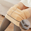 Fake Translucent Plus Size Leggings Fleece Lined Tights (Thermal Winter Tights) Shop DEAL Besties